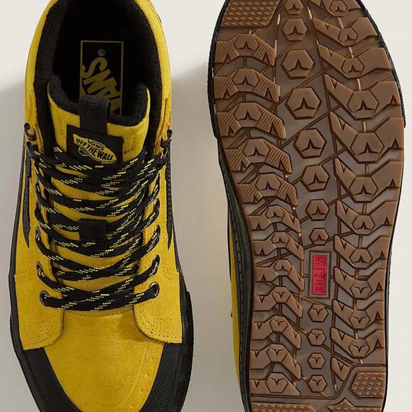 Vans Sk8-Hi MTE DR Waterproof BRUCE LEE RARE Yellow / Black VN000DAQYLB Sz 10.5 - Picture 14 of 14